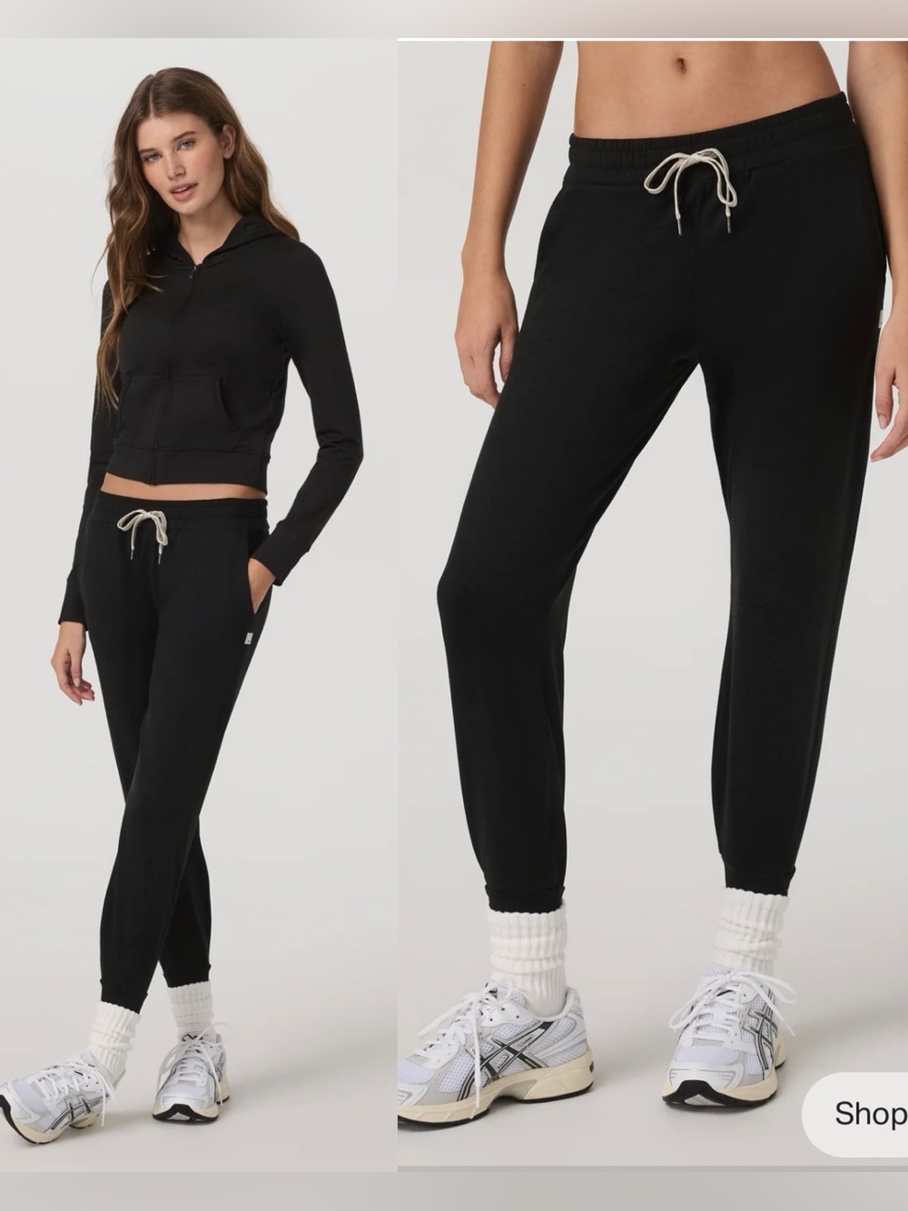 Vuori Performance Joggers Black Heather , size Large